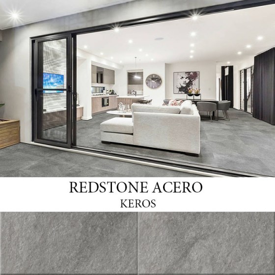 KEROS REDSTONE ACERO 30x60